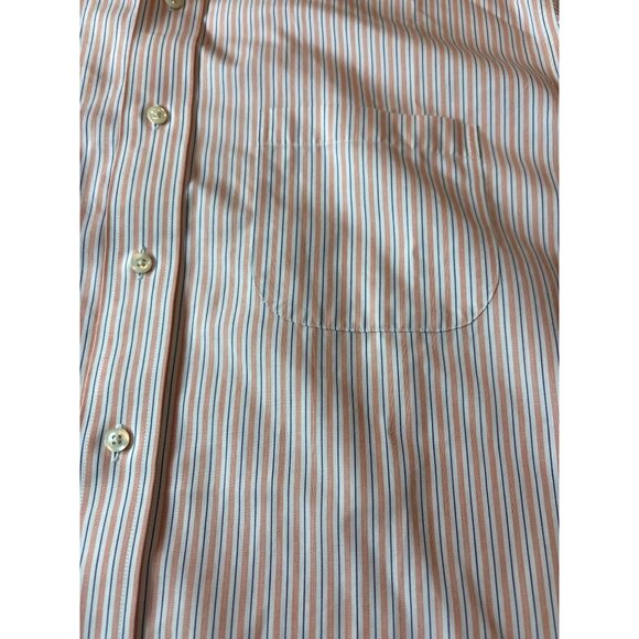 Brooks Brothers Mens Non-Iron Supima Cotton Regent Dress Shirt 17.5-36 Striped - Picture 4 of 12